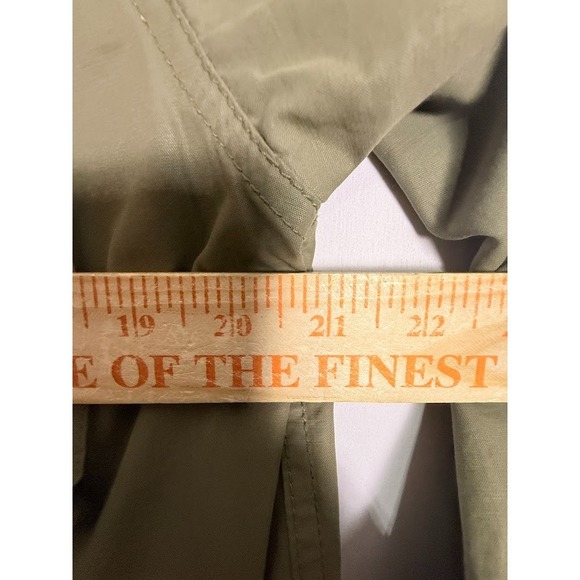 Banana Republic Men's Lightweight Field Jacket Utility Pockets Olive Green Large - Picture 6 of 6